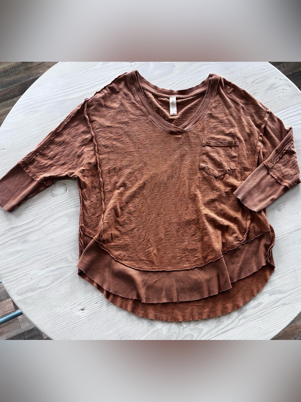 Altar’d State Tee-Rust Size Medium